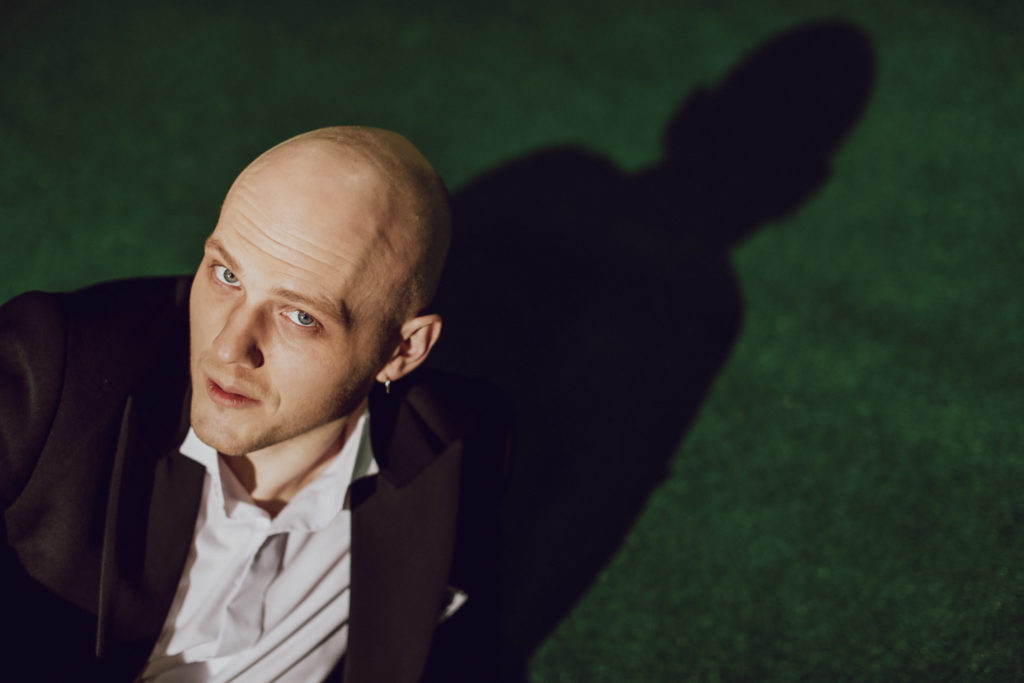 Actor portrait on location published in magazine