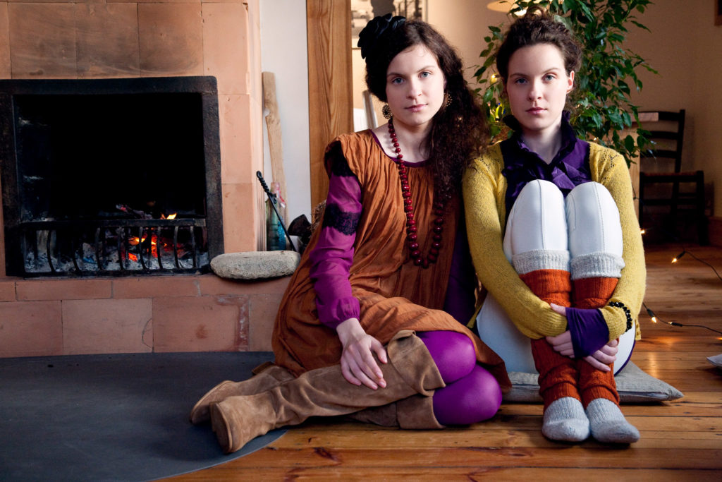 Actresses portrait on location